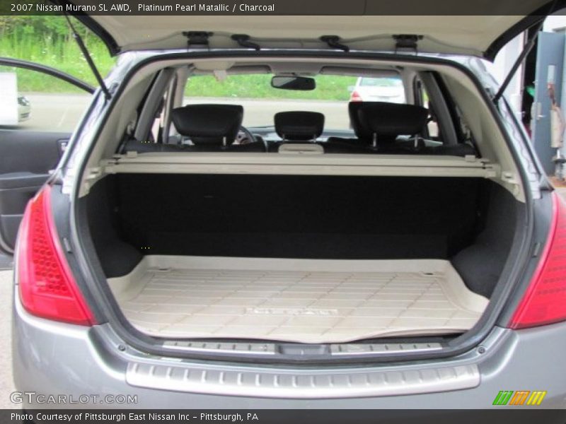 Platinum Pearl Matallic / Charcoal 2007 Nissan Murano SL AWD