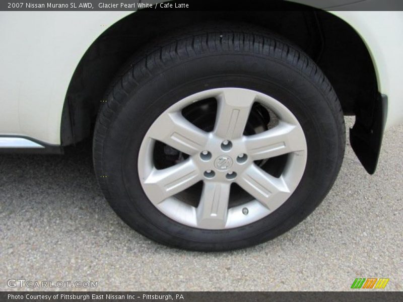 Glacier Pearl White / Cafe Latte 2007 Nissan Murano SL AWD