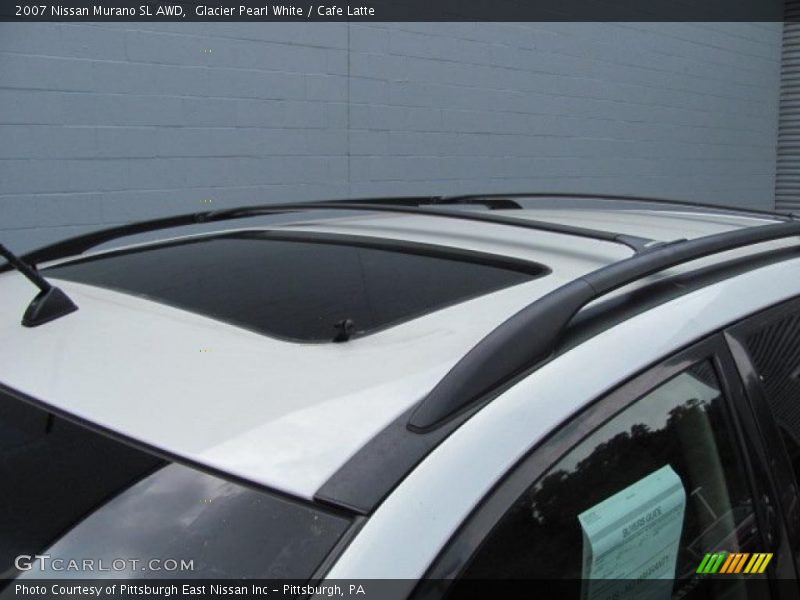 Glacier Pearl White / Cafe Latte 2007 Nissan Murano SL AWD