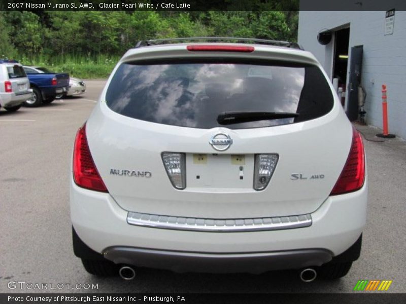 Glacier Pearl White / Cafe Latte 2007 Nissan Murano SL AWD