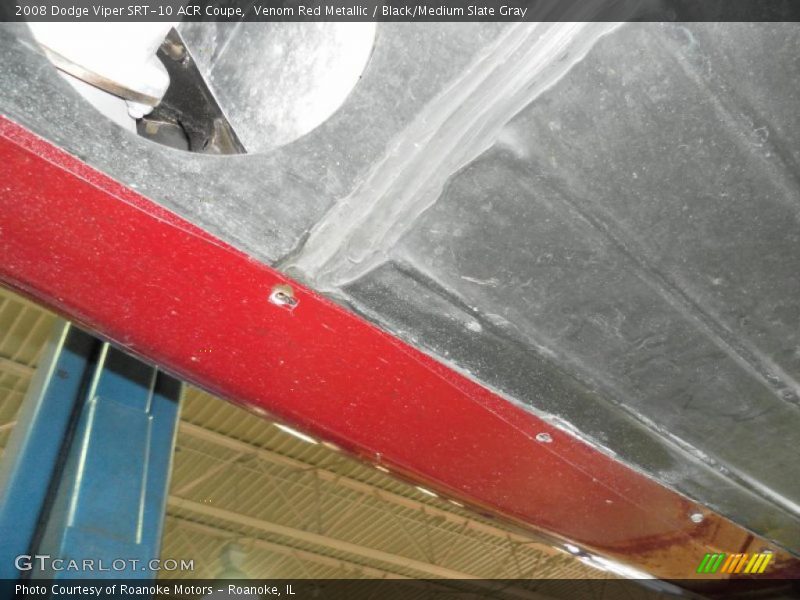 Venom Red Metallic / Black/Medium Slate Gray 2008 Dodge Viper SRT-10 ACR Coupe