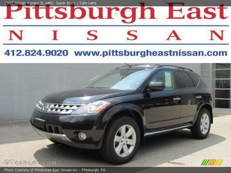Super Black / Cafe Latte 2007 Nissan Murano SL AWD