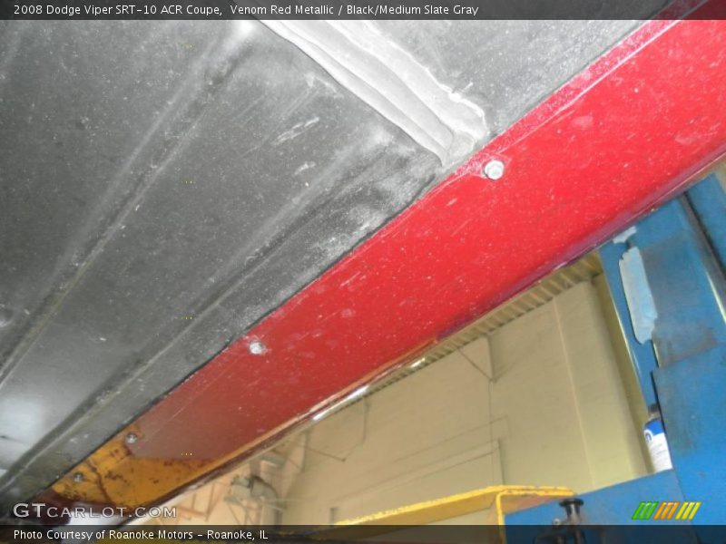 Venom Red Metallic / Black/Medium Slate Gray 2008 Dodge Viper SRT-10 ACR Coupe