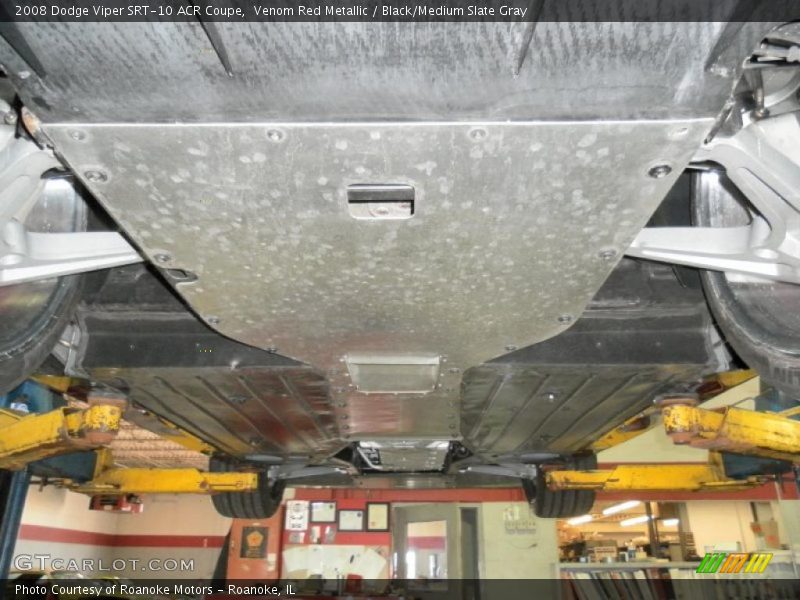 Venom Red Metallic / Black/Medium Slate Gray 2008 Dodge Viper SRT-10 ACR Coupe