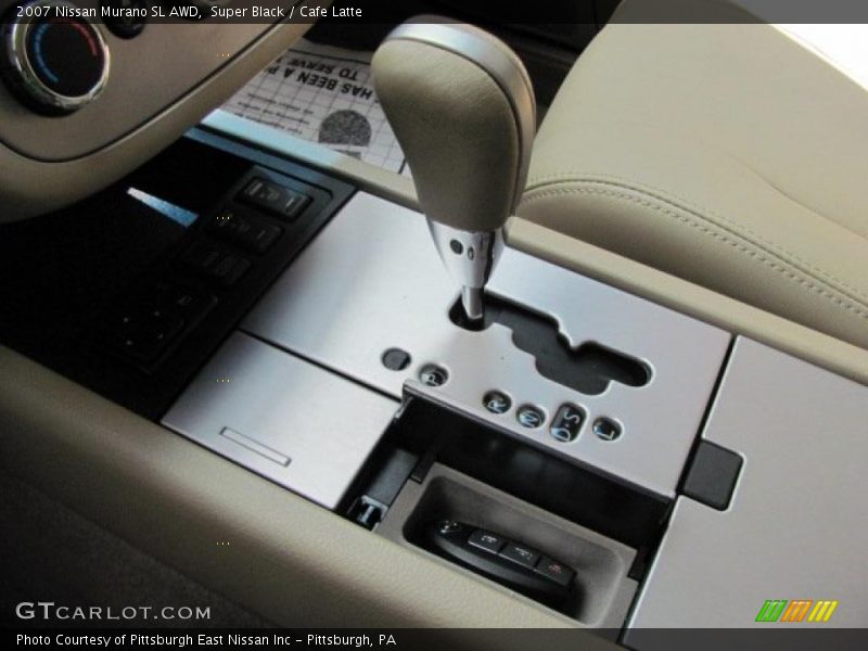 Super Black / Cafe Latte 2007 Nissan Murano SL AWD