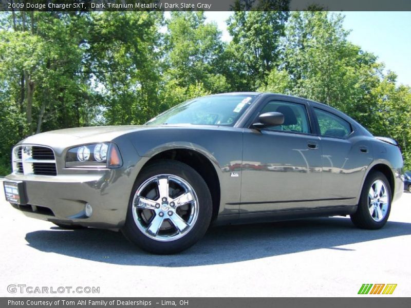 Dark Titanium Metallic / Dark Slate Gray 2009 Dodge Charger SXT