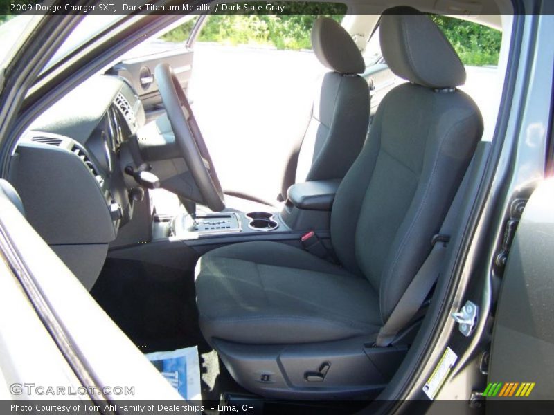 Dark Titanium Metallic / Dark Slate Gray 2009 Dodge Charger SXT