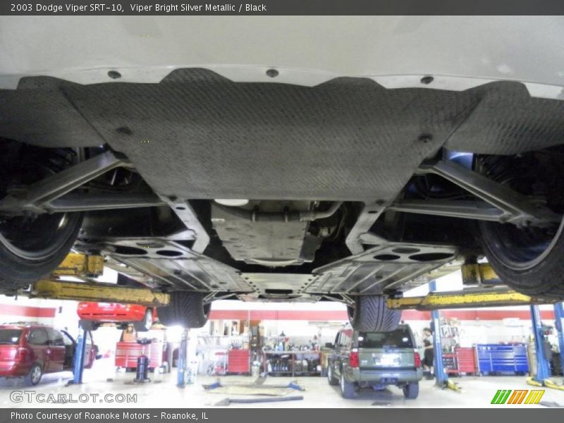 Viper Bright Silver Metallic / Black 2003 Dodge Viper SRT-10