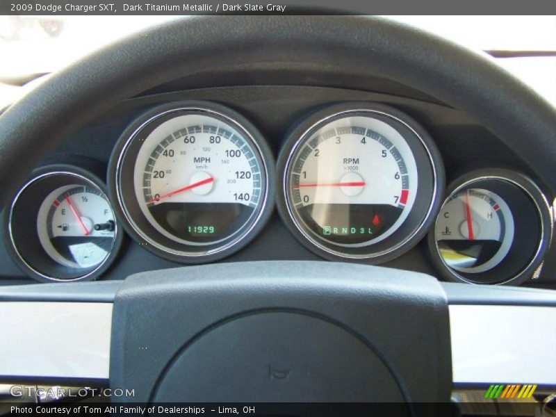 Dark Titanium Metallic / Dark Slate Gray 2009 Dodge Charger SXT