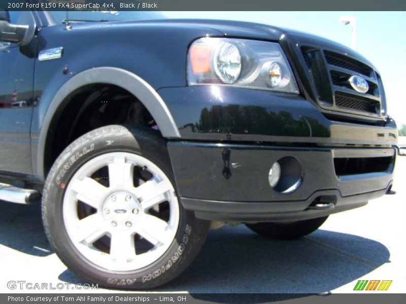 Black / Black 2007 Ford F150 FX4 SuperCab 4x4