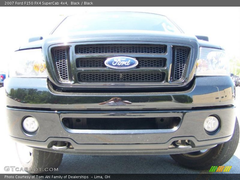 Black / Black 2007 Ford F150 FX4 SuperCab 4x4