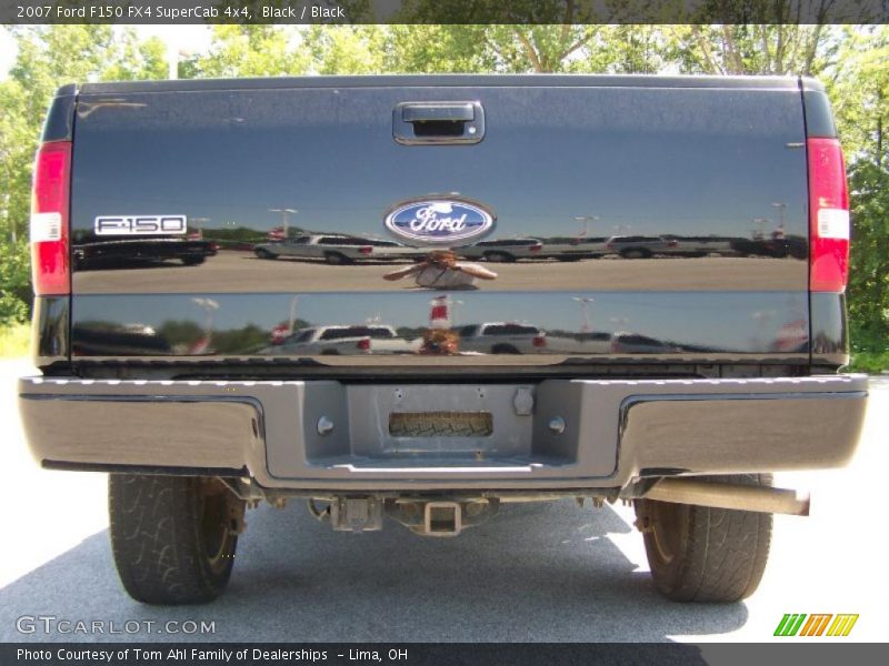 Black / Black 2007 Ford F150 FX4 SuperCab 4x4