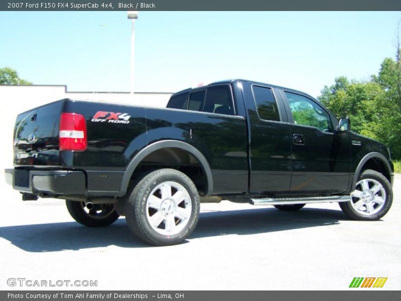 Black / Black 2007 Ford F150 FX4 SuperCab 4x4