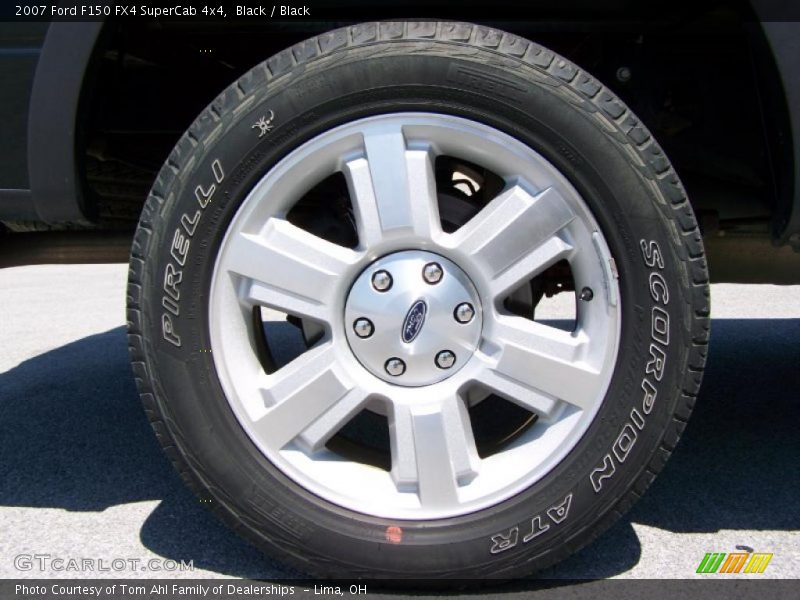 Black / Black 2007 Ford F150 FX4 SuperCab 4x4