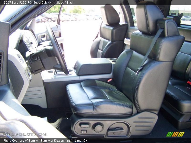 Black / Black 2007 Ford F150 FX4 SuperCab 4x4