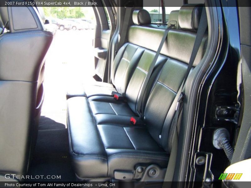 Black / Black 2007 Ford F150 FX4 SuperCab 4x4
