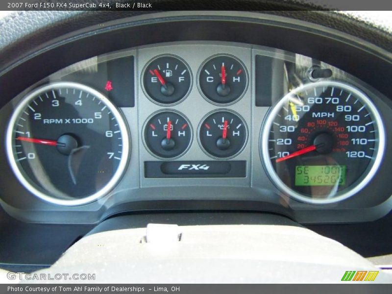 Black / Black 2007 Ford F150 FX4 SuperCab 4x4