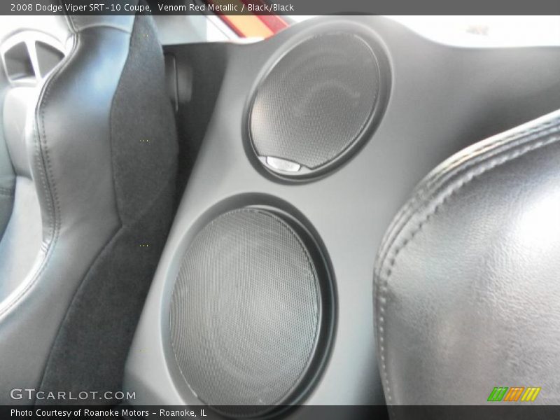 Venom Red Metallic / Black/Black 2008 Dodge Viper SRT-10 Coupe