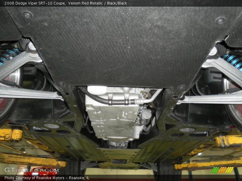 Venom Red Metallic / Black/Black 2008 Dodge Viper SRT-10 Coupe