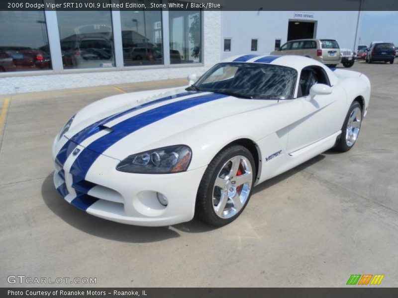 Stone White / Black/Blue 2006 Dodge Viper SRT10 VOI.9 Limited Edition