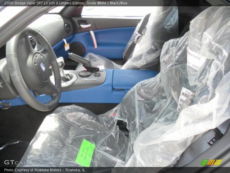 Stone White / Black/Blue 2006 Dodge Viper SRT10 VOI.9 Limited Edition