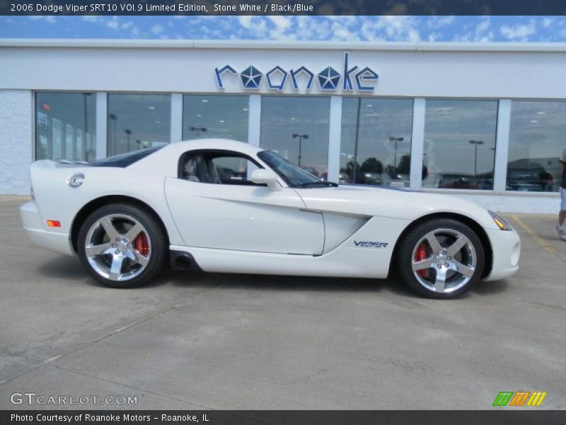 Stone White / Black/Blue 2006 Dodge Viper SRT10 VOI.9 Limited Edition