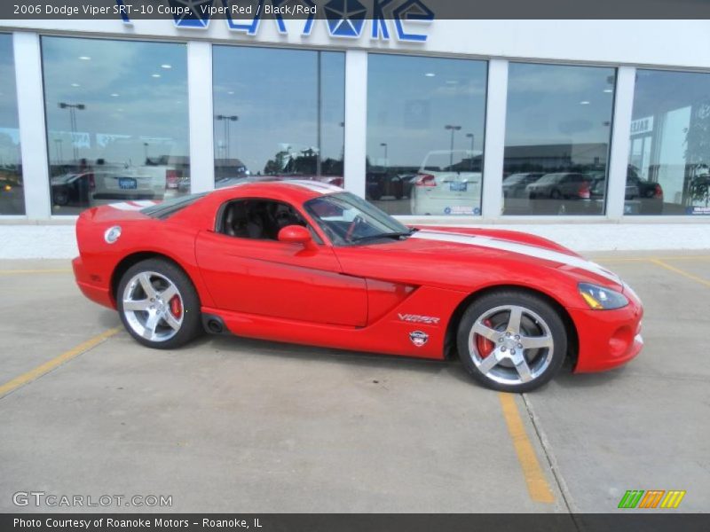 Viper Red / Black/Red 2006 Dodge Viper SRT-10 Coupe