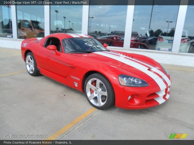 Viper Red / Black/Red 2006 Dodge Viper SRT-10 Coupe