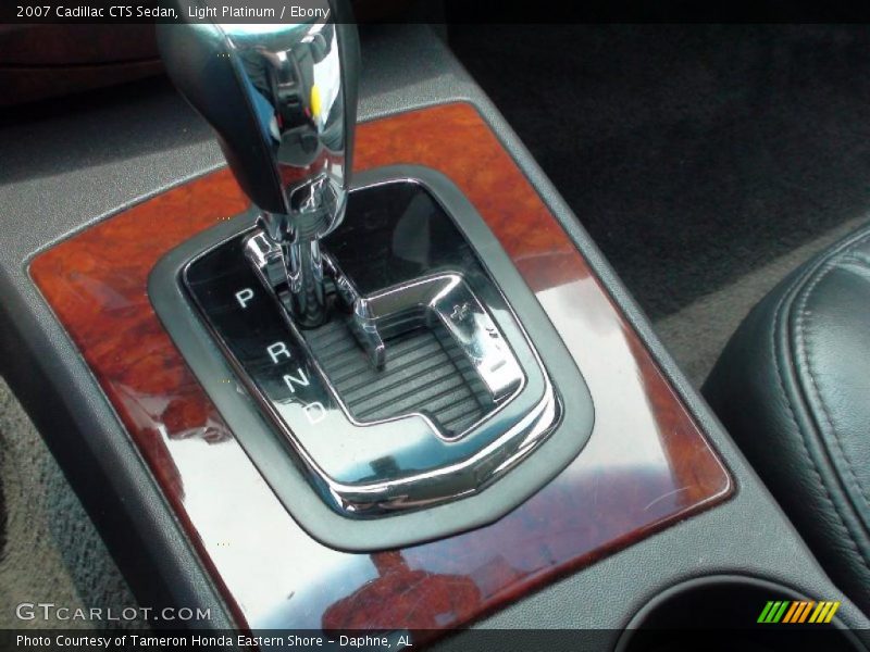 Light Platinum / Ebony 2007 Cadillac CTS Sedan