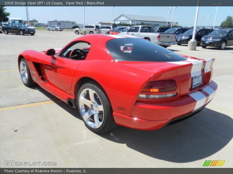 Viper Red / Black/Red 2006 Dodge Viper SRT-10 Coupe