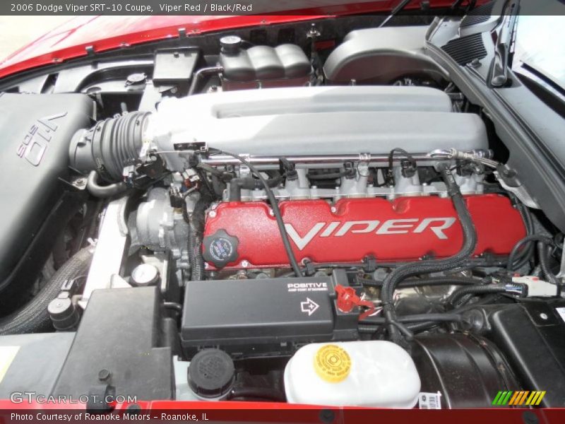 Viper Red / Black/Red 2006 Dodge Viper SRT-10 Coupe