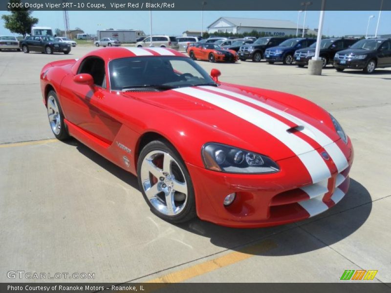 Viper Red / Black/Red 2006 Dodge Viper SRT-10 Coupe