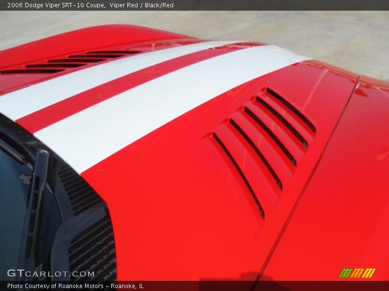 Viper Red / Black/Red 2006 Dodge Viper SRT-10 Coupe