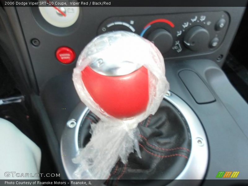 Viper Red / Black/Red 2006 Dodge Viper SRT-10 Coupe