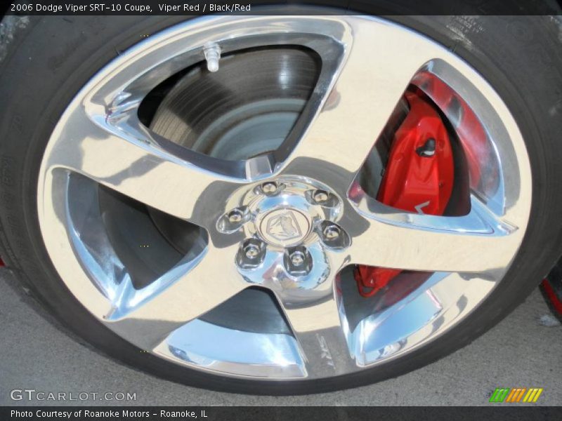 Viper Red / Black/Red 2006 Dodge Viper SRT-10 Coupe