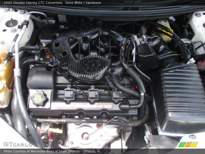 Stone White / Sandstone 2003 Chrysler Sebring GTC Convertible