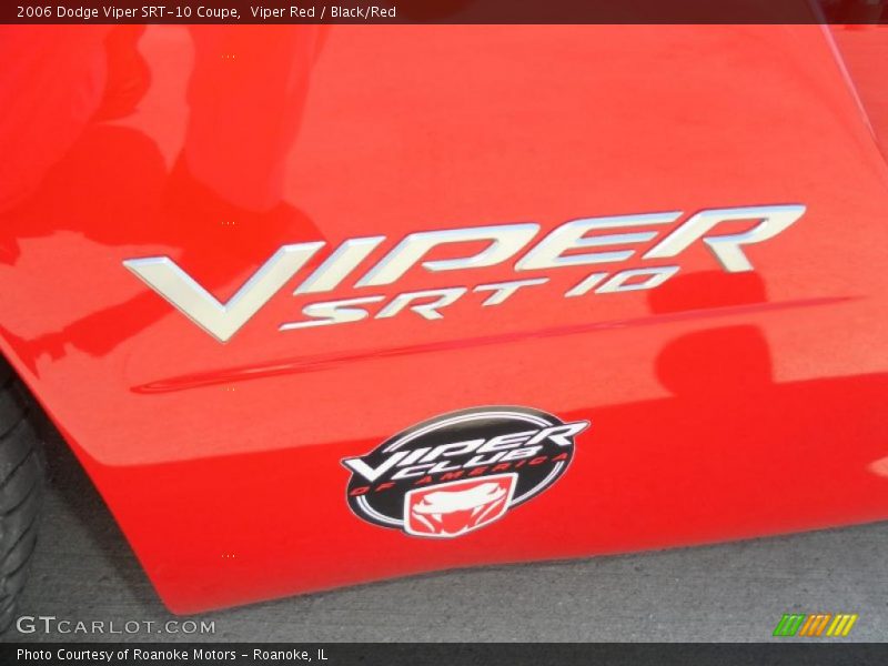 Viper Red / Black/Red 2006 Dodge Viper SRT-10 Coupe