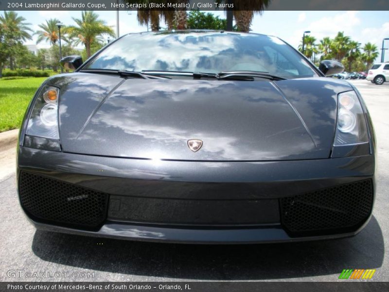 Nero Serapis (Black Metallic) / Giallo Taurus 2004 Lamborghini Gallardo Coupe