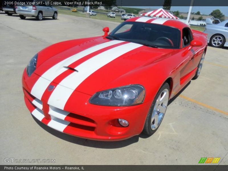 Viper Red / Black/Red 2006 Dodge Viper SRT-10 Coupe