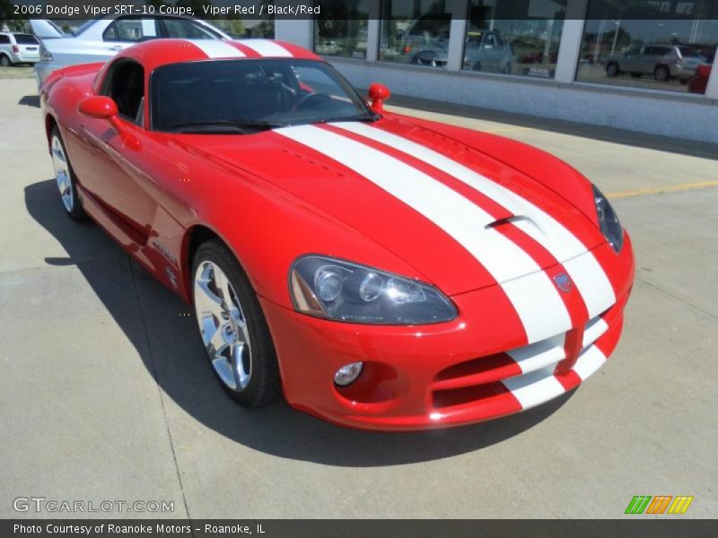 Viper Red / Black/Red 2006 Dodge Viper SRT-10 Coupe