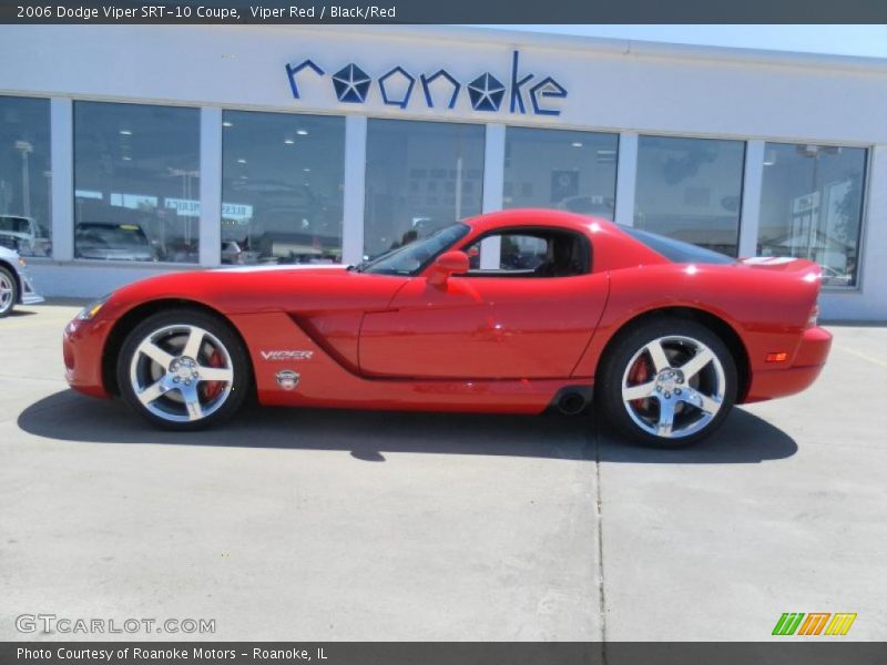 Viper Red / Black/Red 2006 Dodge Viper SRT-10 Coupe