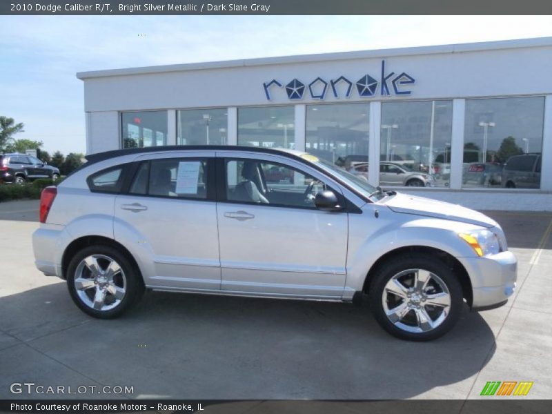 Bright Silver Metallic / Dark Slate Gray 2010 Dodge Caliber R/T