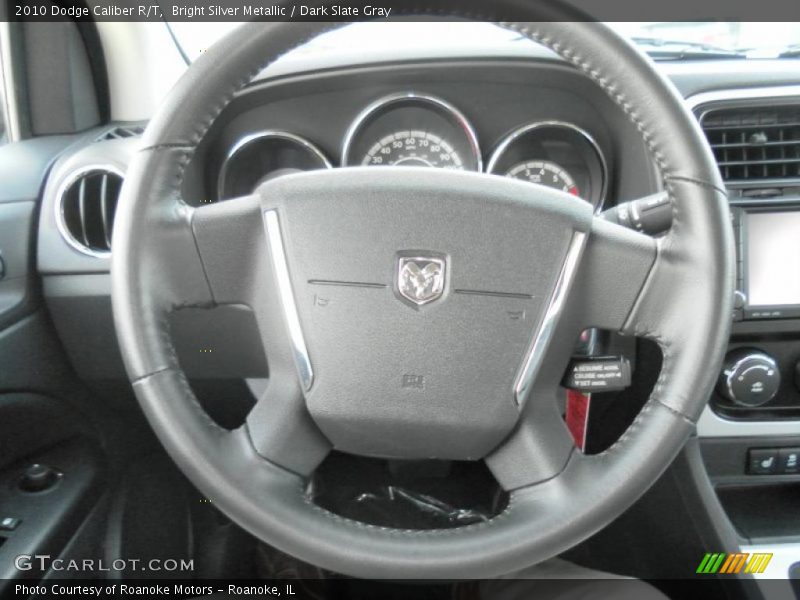 Bright Silver Metallic / Dark Slate Gray 2010 Dodge Caliber R/T