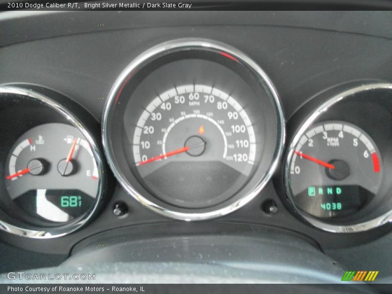 Bright Silver Metallic / Dark Slate Gray 2010 Dodge Caliber R/T