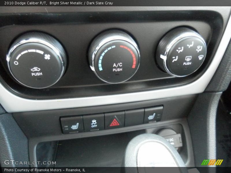 Bright Silver Metallic / Dark Slate Gray 2010 Dodge Caliber R/T