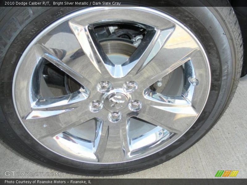 Bright Silver Metallic / Dark Slate Gray 2010 Dodge Caliber R/T