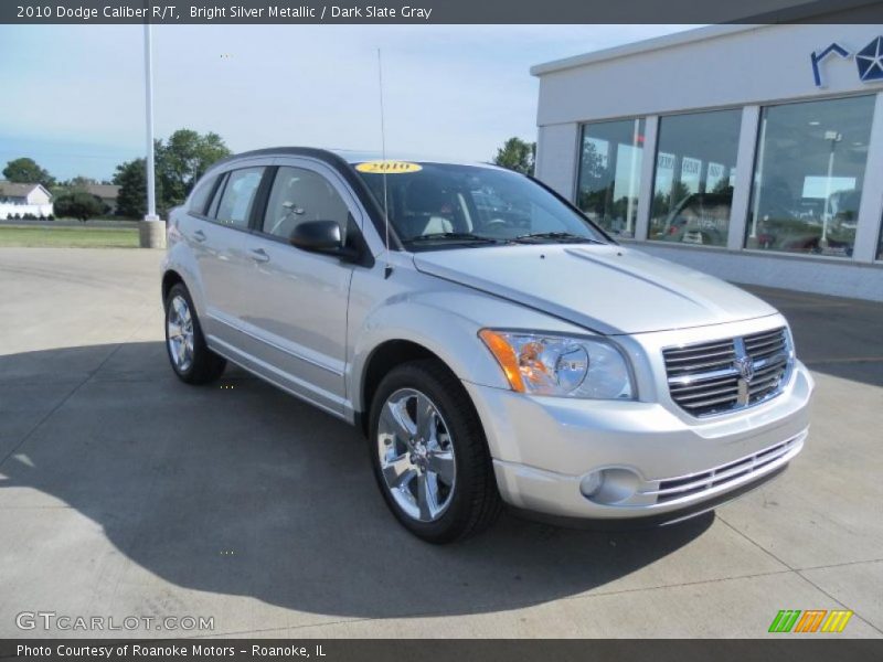 Bright Silver Metallic / Dark Slate Gray 2010 Dodge Caliber R/T