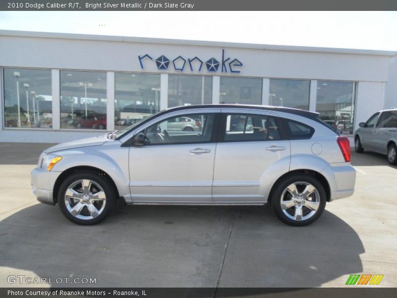 Bright Silver Metallic / Dark Slate Gray 2010 Dodge Caliber R/T