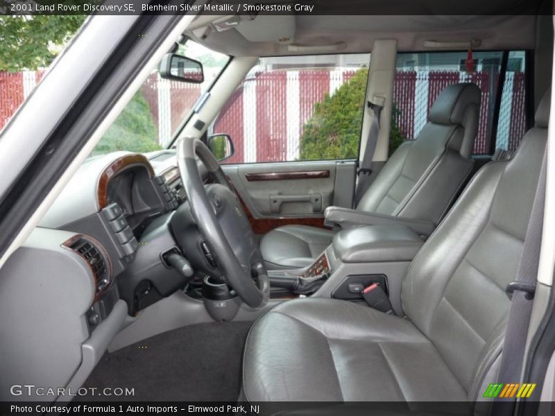 Blenheim Silver Metallic / Smokestone Gray 2001 Land Rover Discovery SE