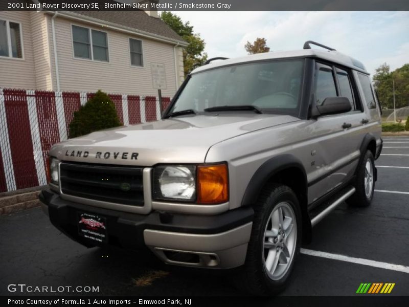 Blenheim Silver Metallic / Smokestone Gray 2001 Land Rover Discovery SE